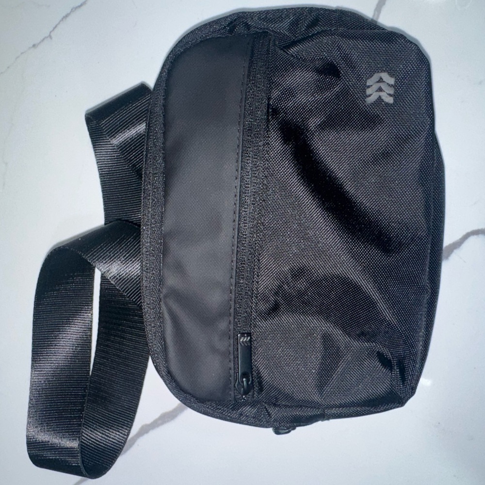 Black All in Motion Fanny Pack